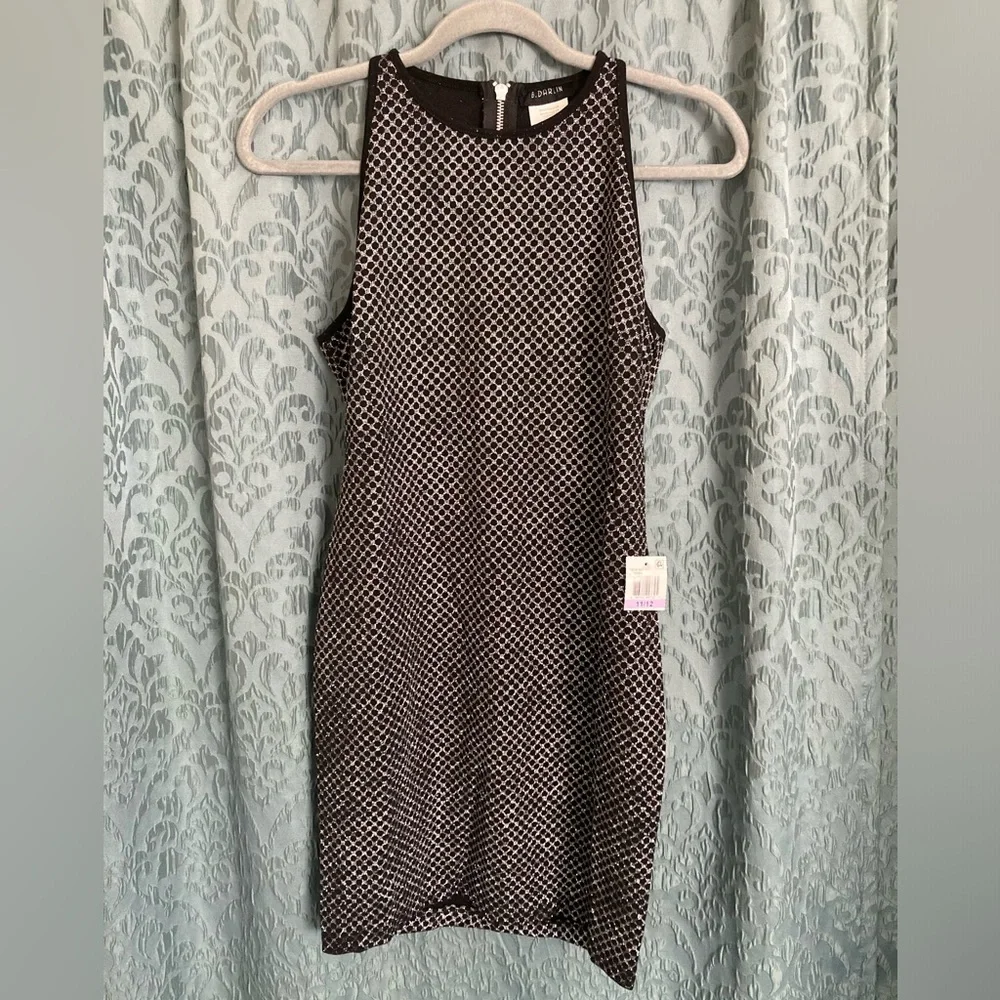 B Darlin | NWT Women’s Glitter Knit Sleeveless Dress - Picture 3 of 8